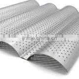 2017 High Temperature Resistant Baguette French Bread Baking Tray Nonstick Carbon Steel Baguette Bread Baking Mold Free Shipping thumbnail-4