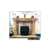 Stone Fireplace