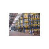 Selective Pallet Racking System , Adjustable Industrial Shelving With Zinc Plated