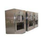 Two Side Blow Pass Thru Box Cleanroom Air Shower With Sliding Door thumbnail-1