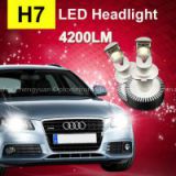 China manufactory 2100LM super bright LED headlight for car H7