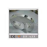 3D Silver Stainless Steel LED Channel Letter Signs For Inside / Portable Sign Letters