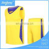 Cheap Training Suit 100% Polyester Basketball Jersey Uniform Design thumbnail-1