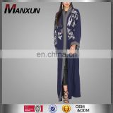 Modest Wholesale Online Fashion Muslim Baju Cardigan Open Overcoat Islamic Kimono Dubai Design Women Style