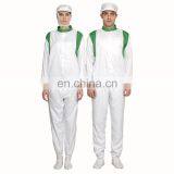 Food Industry Factories Staff Uniform/ Sweat Absorbent& Breathable Fabric