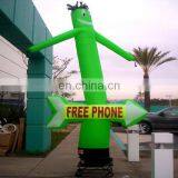 2017 Hot Sale Inflatable Fly Guy Man Dancing Puppet Tube Windy Man Single Leg Sky Dancer thumbnail-3