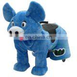 HI Hot Sale Kids Plush Motorized Coin Operated Animals Scooters thumbnail-5