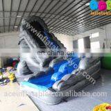 Website Used Inflatable Large Pool Water Slide for Sale thumbnail-1