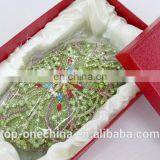 2015 Colorful Luxury Clutch Purse Crystal Stone Evening Bag thumbnail-3