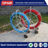 Duct Laying Fiberglass Cable Rodder Fiber Snake 12mm diameter and 300m