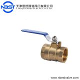 Two Piece NPT Thread End 1000PSI Brass Ball Valve