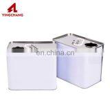 Customized Empty Rectangular Oil Tin Can With Large Capacity thumbnail-6