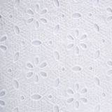 100% Guipure Cotton Fabric Swiss Voile Lace Embroidered thumbnail-3
