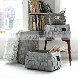 2019 Best Selling Felt Small Basket Household Large Storage Basket thumbnail-1