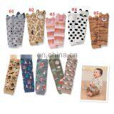 Kids Christmas Socks Warm Halloween Leg Warmers Kids Kneepad Protector 10styles Choose Free thumbnail-1