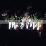 OEM Service Wedding Led Neon Sign Mr & Mrs Led Neon Sign Custom thumbnail-2