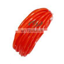 Green Orange Transparent PU Round Belt Polyurethane Drive Belt Smooth and Rough Surface thumbnail-2