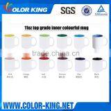 Manufacturer Wholesale 11oz Top Grade Inner Colourful Ceramic Sublimation Mug thumbnail-4
