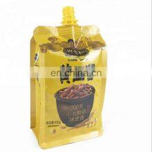 High Barrier Standup Aluminum Foil Doypack Food Grade Sauce Packaging Bag Pouch thumbnail-1