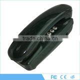Black ABS Single Line Wall Mount Small Phone thumbnail-1