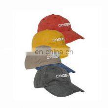 2020 Hot Sale Pigment Color Dyed Distressed Denim Baseball Cap