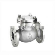 COVNA DN50 2 Inch ANSI Class 150 Metal Seat Flange End CF8M Stainless Steel Non-Return Swing Check Valve thumbnail-1