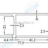 05421 Aluminum Alloy Truck Floor / Refrigerated Truck Body Flooring / Aluminum T Track Flooring for Truck Body Flooring thumbnail-2