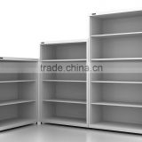 Factory Price Knock Down Metal Bookcase /Steel Book Rack Cabinet/Open Shelf Cabinet