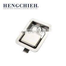 MS858B Silvery Mirror-Polished Industrial Cabinet Hardware SS Vehicle Truck Panel Paddle Locks thumbnail-2