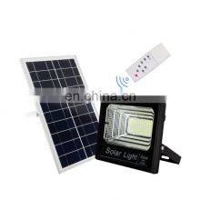 High Quality 25W 40W 60W 100W Light-Operated & Telecontrol Outdoor Solar Flood Light