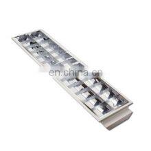 High Quality T8 LED Clear Diffuser LumInaries With Acrylic Diffuser Clean Room Grille Light