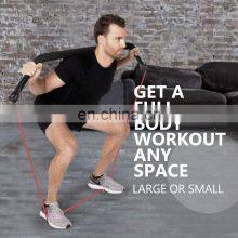 Fitness Weightlifting Workout Exercise Leg Muscle Training Kit Bow Portable Home Gym Resistance Bands Set thumbnail-4