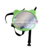 Private Labeled Colorful Baby Safety Cars Mirror Baby Car Seat Mirror Rear Seat Baby Mirror With Strap thumbnail-1
