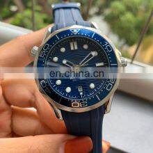 OMG Top Custom Logo Automatic Mechanical Movement Watch 904L Stainless Steel Rubber Strap Mechanical Watch thumbnail-5