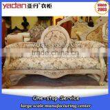American Living Room Antique Furniture Pictures of Solid Wood Fabric Sofa Quality Choice thumbnail-1
