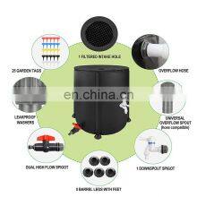 55 Gallon Green Plastic Pvc Tarpaulin Rain Barrel Watering System With Accessories thumbnail-5