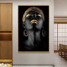 Art Deco Paintings by African Women Printed Paintings on Canvas thumbnail-3