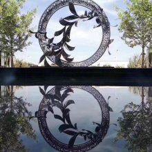 The Return of Modern Abstract Art Stainless Steel Sculpture to Wild Geese thumbnail-3