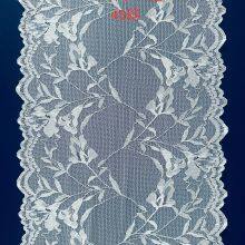 Hot Selling Lace Fabric Stretchy Lace Elastic Trim Fabric for Garment & DIY Craft Supply thumbnail-5