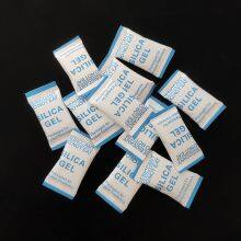 Customized Silica Gel Desiccant Bags 1g Small Packet Desiccant Moisture Absorber Beads thumbnail-2