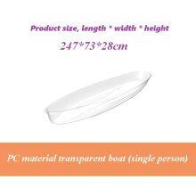 Transparent Boat PC Crystal Boat Drifting Kayak thumbnail-5