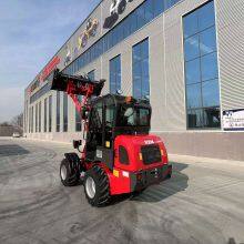 1000kg Tractor Loader HZM 810 Mini Wheel Loader With Euro 5 Engine thumbnail-2