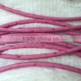 2016 Fashion Handmade Real Ostrich Leather Wristbands& Natural Color Leather Cord For Fashion Bracelet thumbnail-4