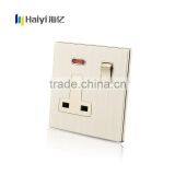 Gold Color 1 Gang 15A Electrical Socket for Home Indoor Use thumbnail-6