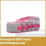 Easy Travel Bag OEM Travel 5pc Packing Cubes Sets