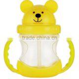 Baby Trainning Hard Plastic Cup Lovely Baby Sippy Cup China Supplier Cute Bear Children Baby Cups