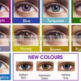 NEW HOT 12 colors 3-tone freshlook soft color contact lenses One Year contact lens