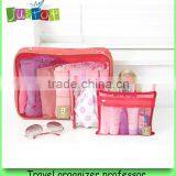 3 In1 Transparent Travel Bag Kit thumbnail-2