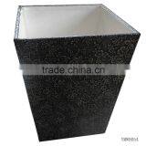 Fancy Leather Waste Bin for Hotel Supplies thumbnail-1