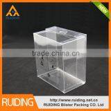 Jiangmen Supplies Fashion Design Clear Chocolate Packaging Box PVC Box Transparent PP Boxes